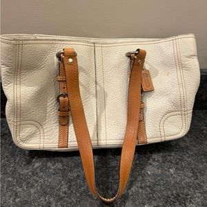 Off White Coach Purse